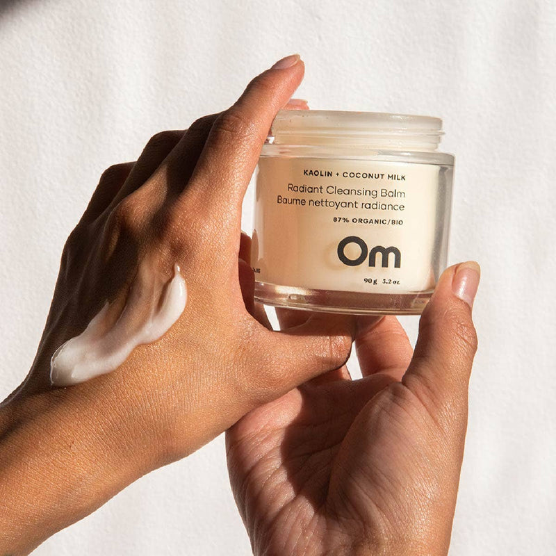Om Kaolin + Coconut Milk Radiant Cleansing Balm