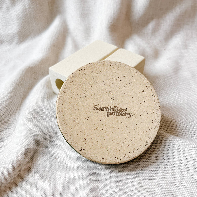 Small Ceramic Soap Dish