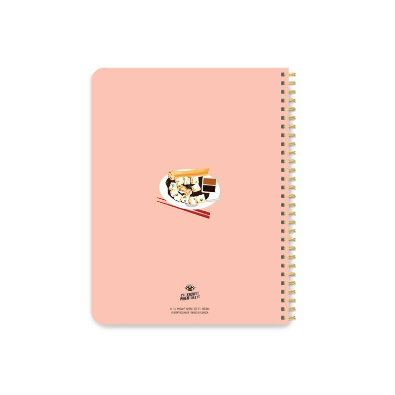 Dim Sum Coil Bound Notebook