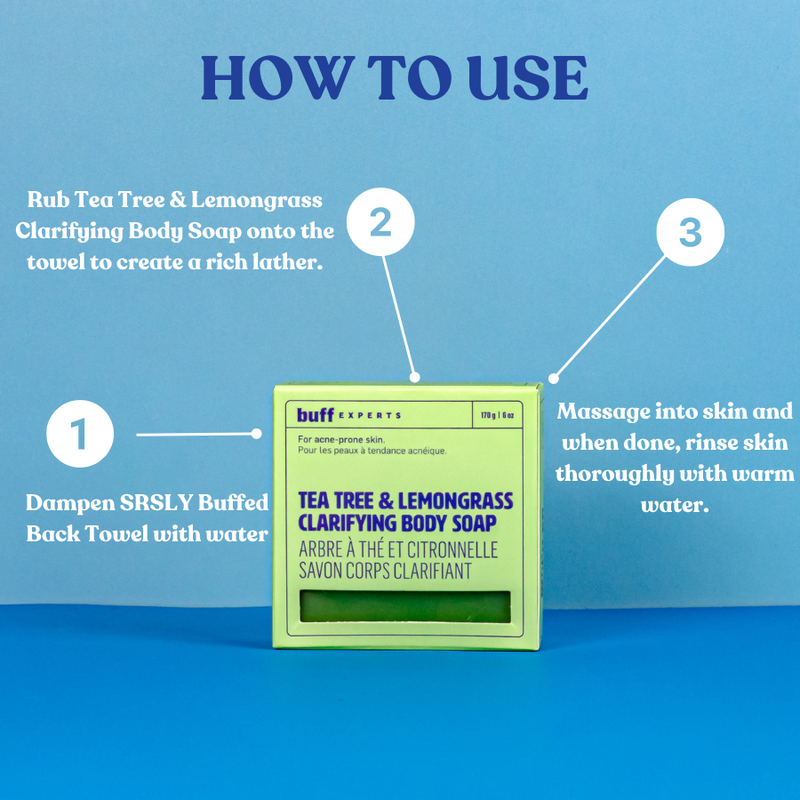 Buff Experts Tea Tree & Lemongrass Clarifying Body Soap