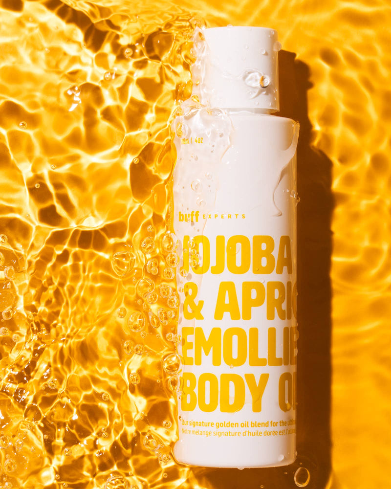 Buff Experts Jojoba & Apricot Emollient Body Oil