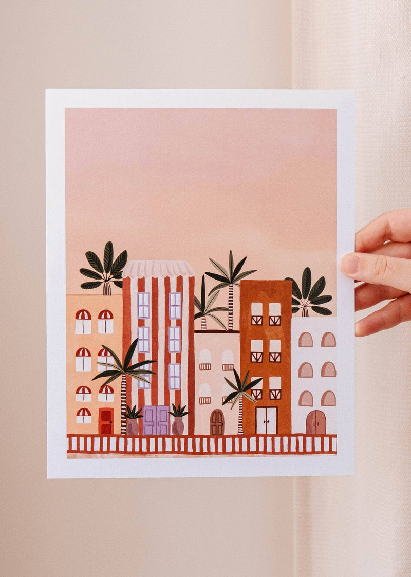 Miami Art print 8x10