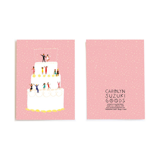 WEDDING CAKE - Commitment Card