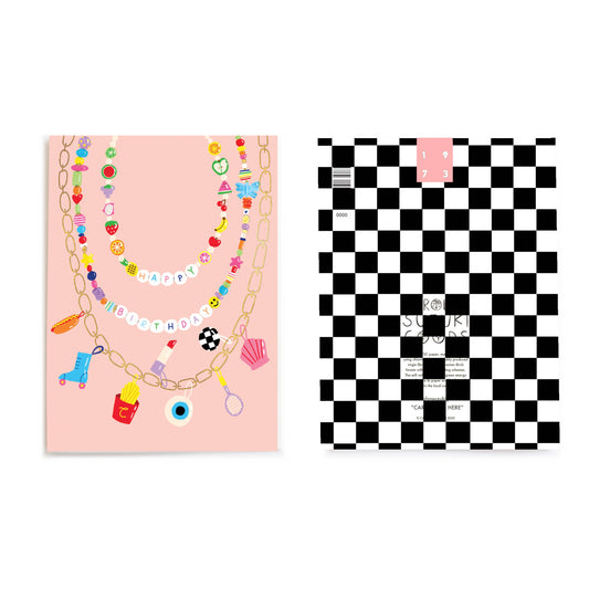 FESTIVAL BEADS - Birthday Card