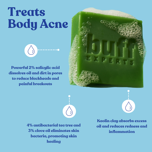 Buff Experts Tea Tree & Lemongrass Clarifying Body Soap