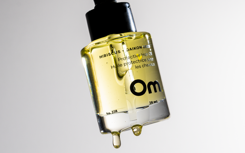 Om Hibiscus + Daikon Seed Protective Hair Oil