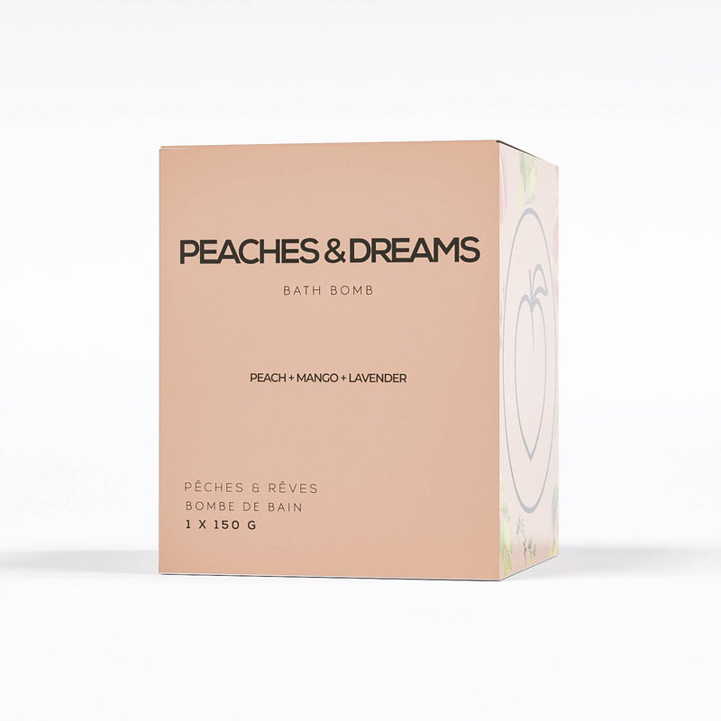 Bare Skin Bar Peaches & Dreams Bath Bomb