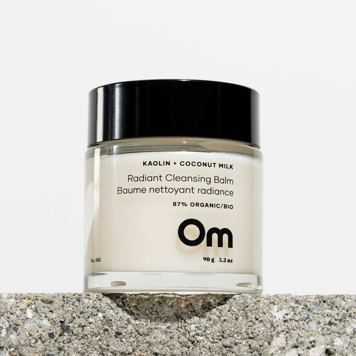 Om Kaolin + Coconut Milk Radiant Cleansing Balm